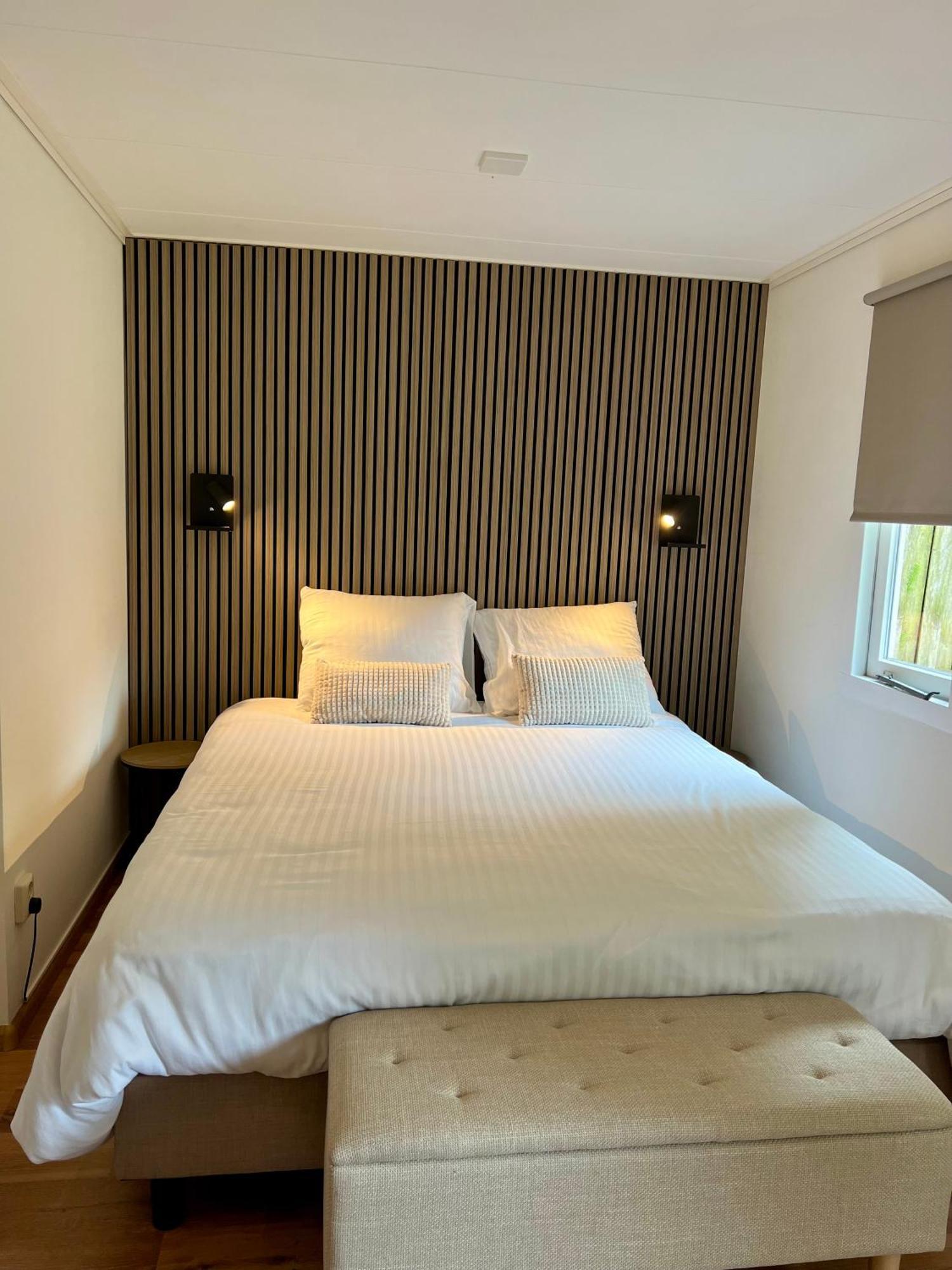 Luxe Boshuisje Met Prive Wellness & Jacuzzi Op De Veluwe Ermelo Exterior photo