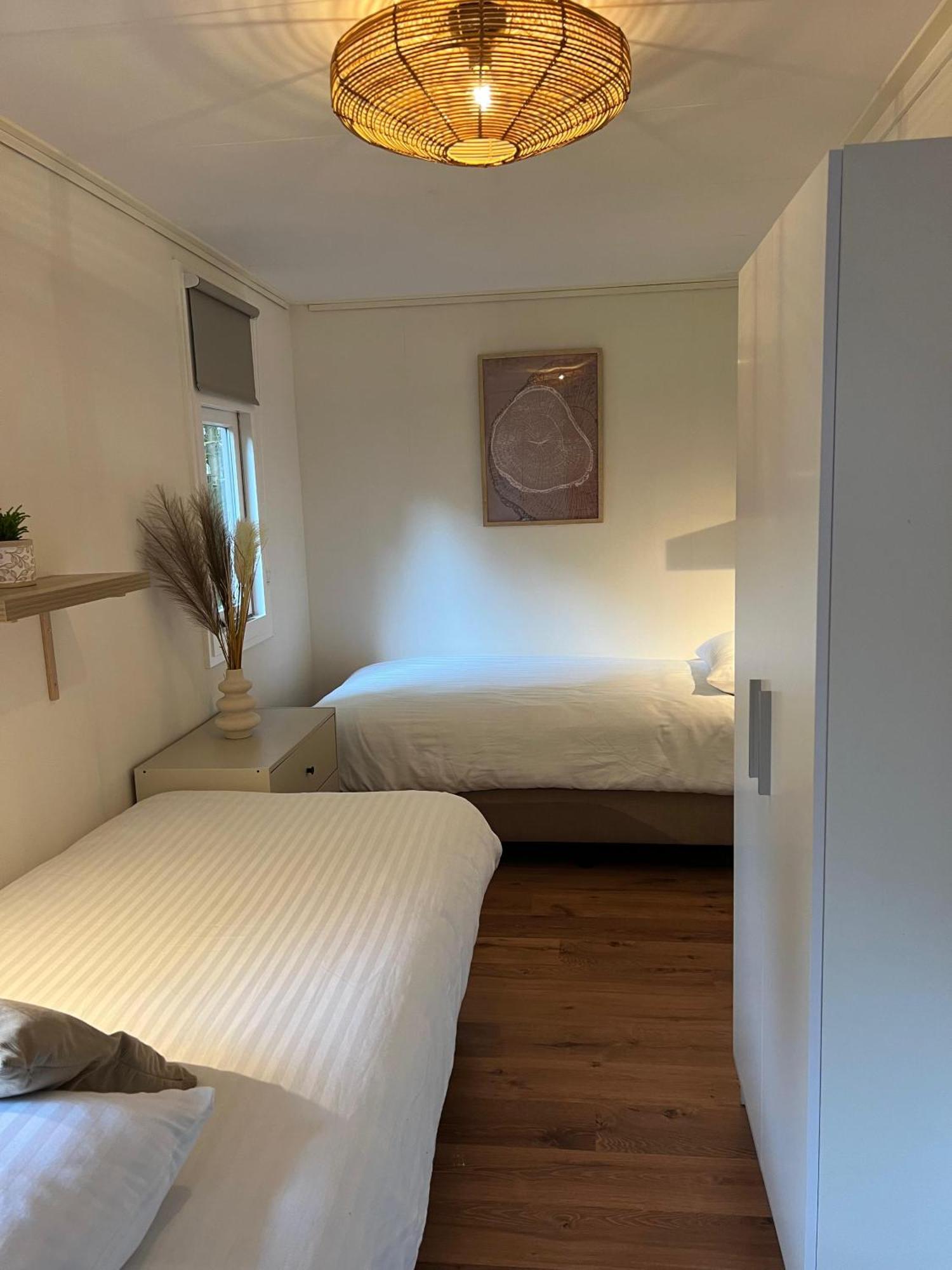 Luxe Boshuisje Met Prive Wellness & Jacuzzi Op De Veluwe Ermelo Exterior photo